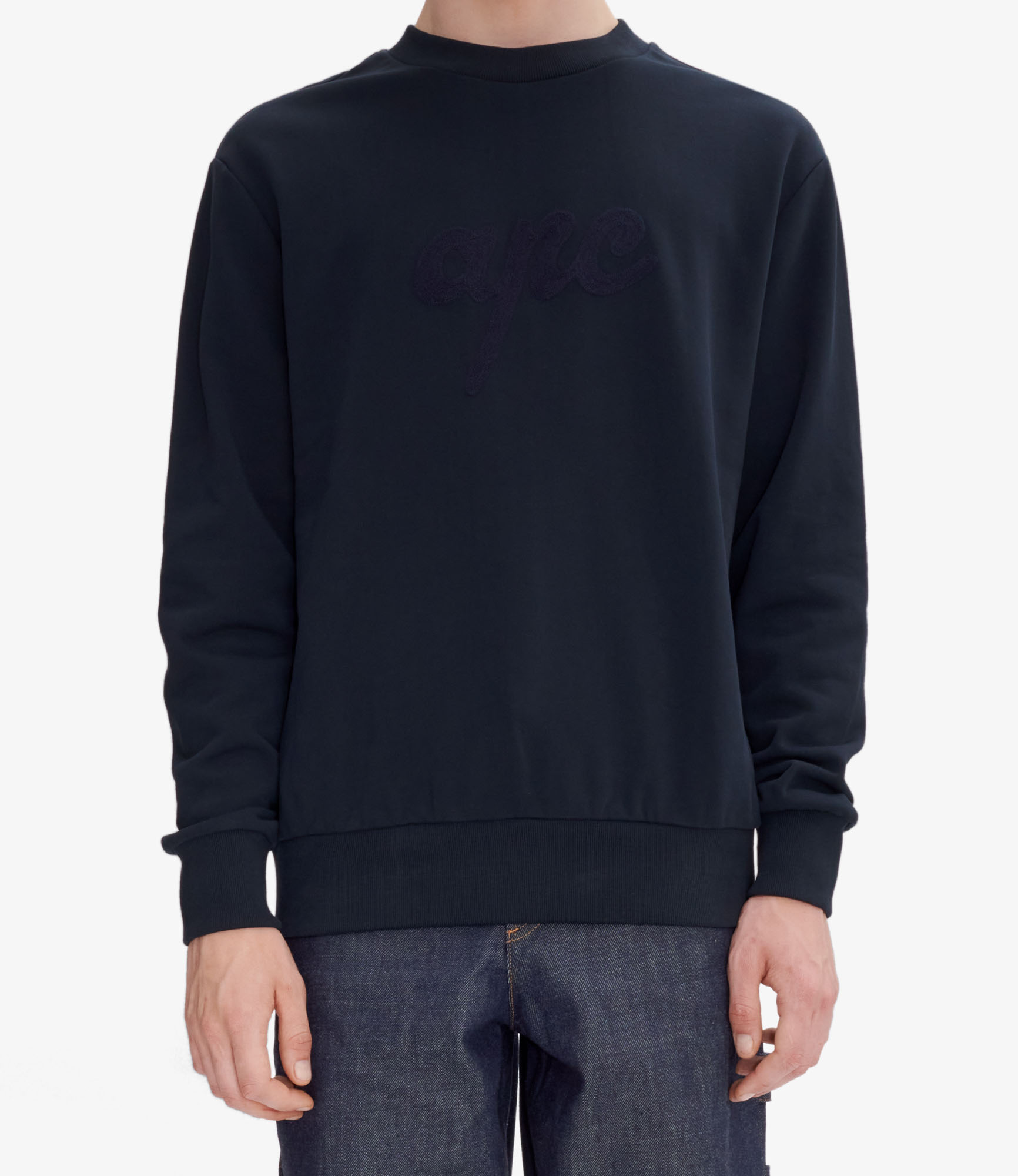 Ethan sweatshirt Dark navy blue | A.P.C.
