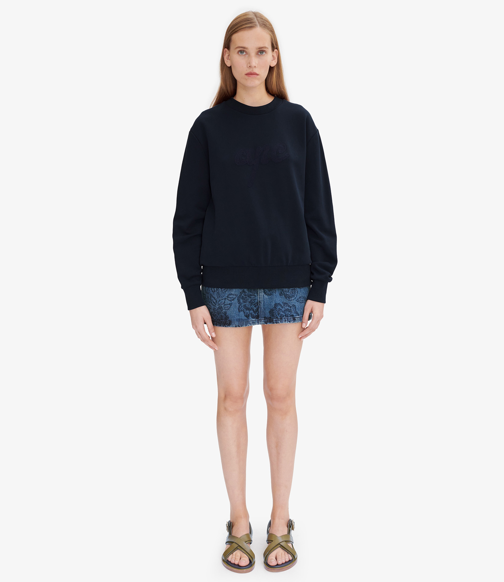 inscrire スウェット VAN Warming-upCrew Neck レディース