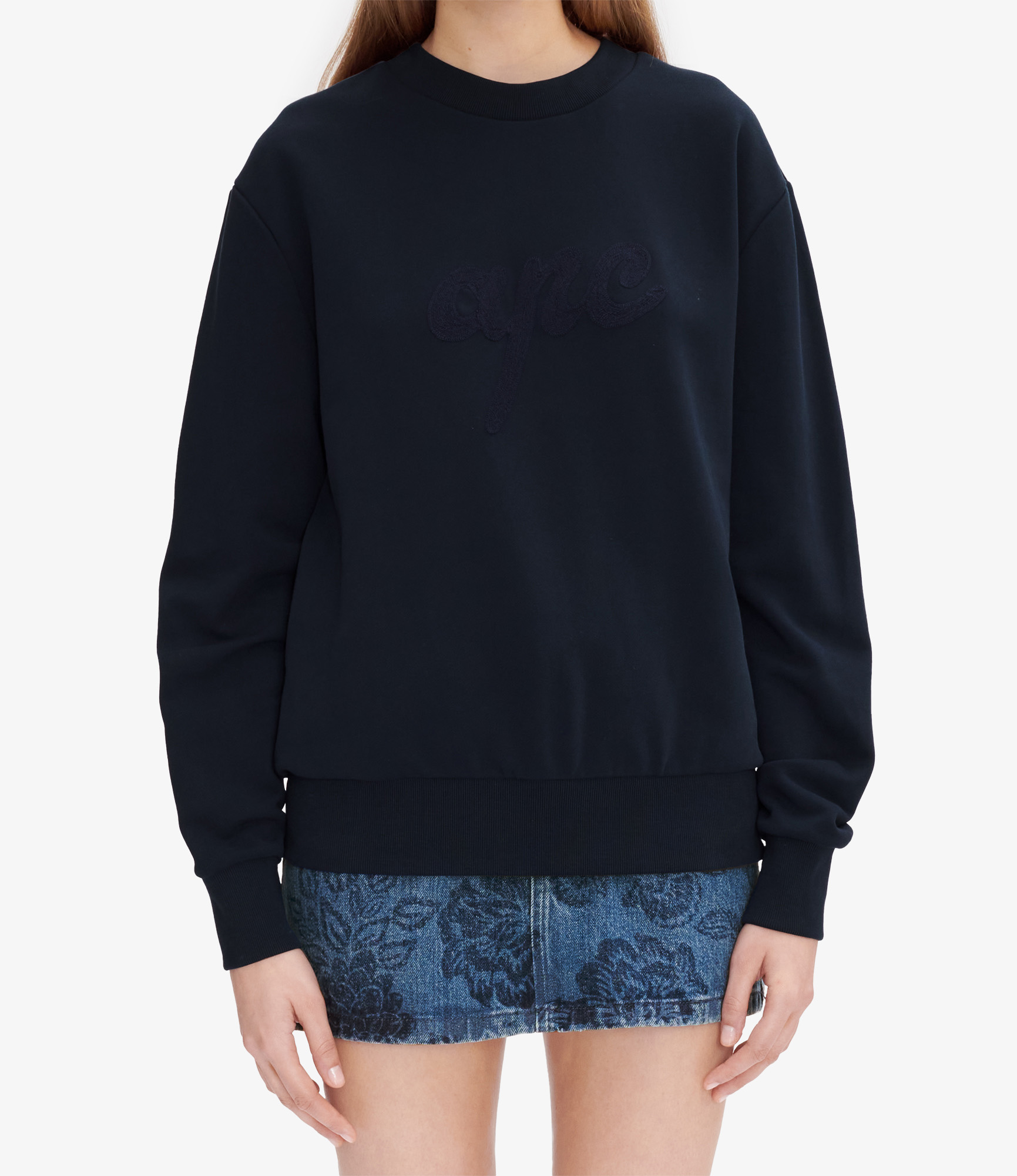Ethan sweatshirt Dark navy blue | A.P.C.