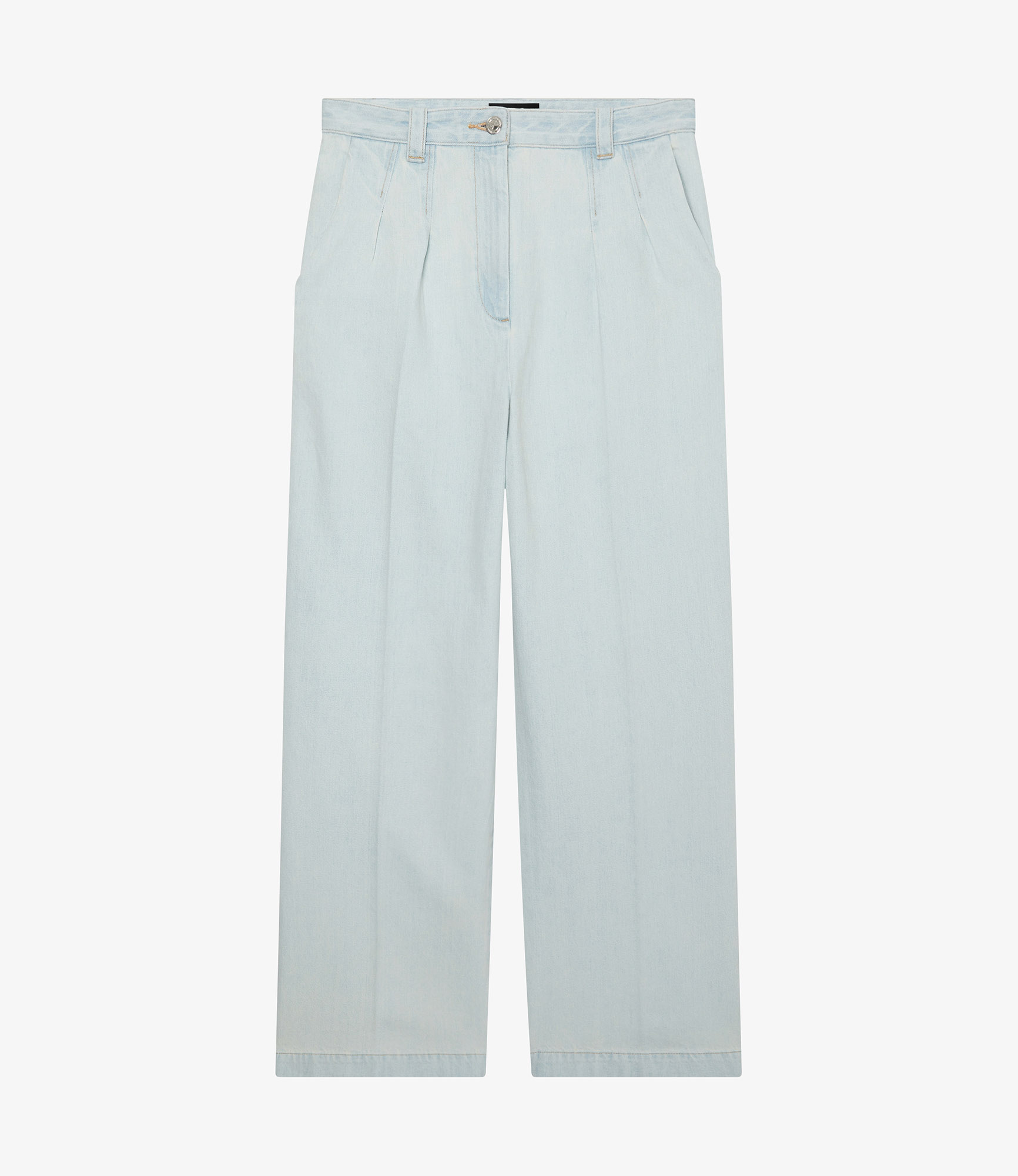 Straight trousers for women, high wasted pants | A.P.C. Straight trousers for women, high wasted pants | A.P.C.