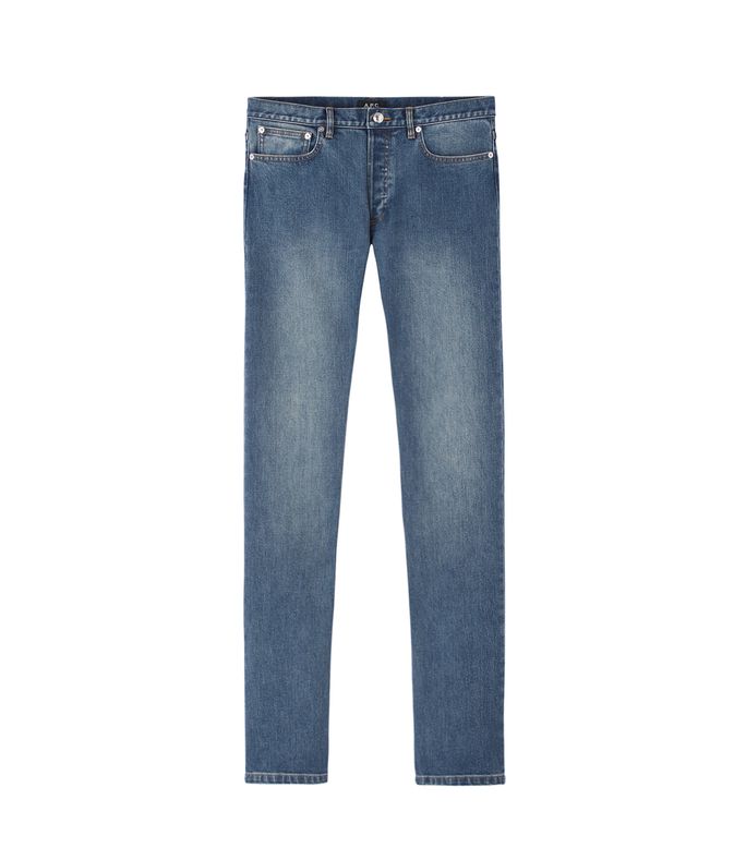 jeans petit standard verwaschenes indigo