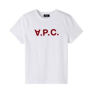 Apc VPC Color F T-shirt,WHITE/RED