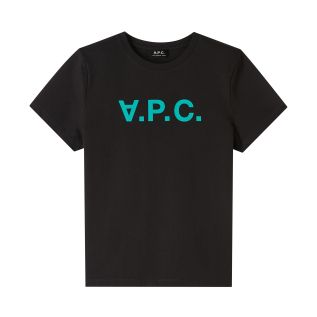 Apc VPC Color F T-shirt,BLACK/GREEN