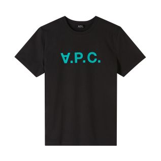 Apc VPC Color H T-shirt,BLACK/GREEN
