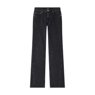 Apc Elle Jeans,STONEWASHED BLACK