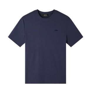아페쎄 Apc Lewis T-shirt,DARK NAVY BLUE