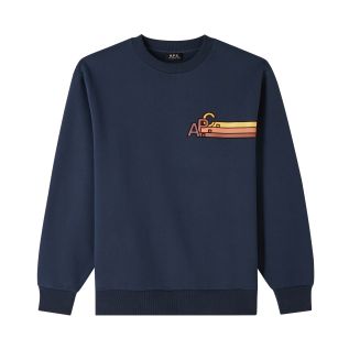 Apc Spring sweatshirt,DARK NAVY BLUE