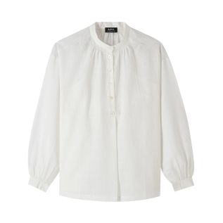 Apc Sofia blouse,OFF WHITE