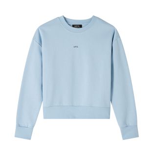 Apc Anna sweatshirt,PALE BLUE