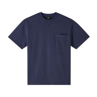 Apc Johnny T-shirt,NAVY BLUE
