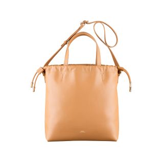아페쎄 Apc Ninon shopping bag,CARAMEL