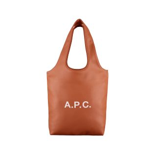 아페쎄 Apc Ninon Small tote bag,NUT BROWN