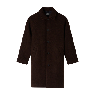 아페쎄 Apc Gaston coat,HEATHER CHESTNUT BROWN