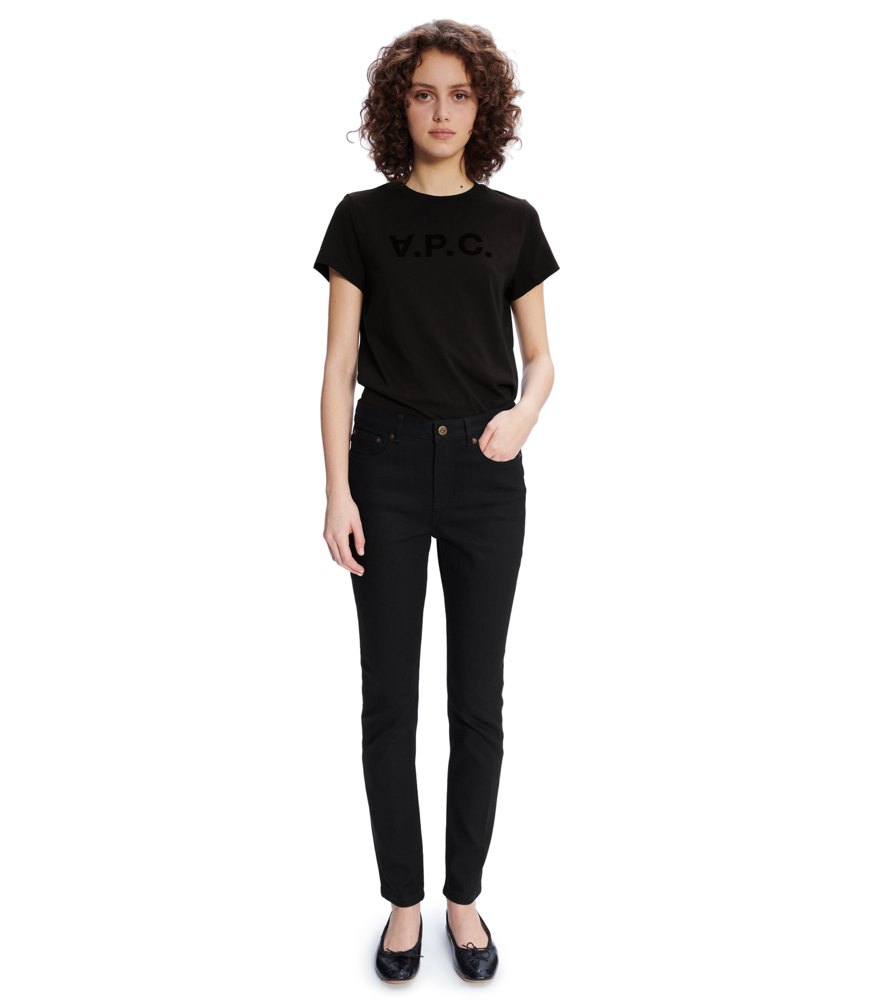 VPC Color F T-shirt Black | A.P.C.