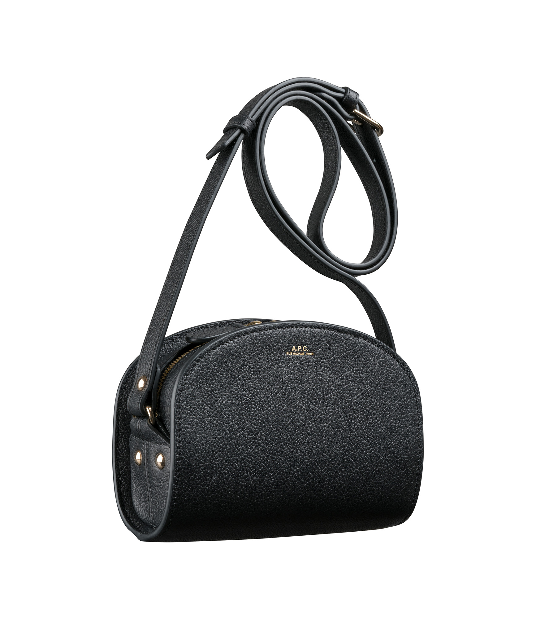 A.P.C. - Demi-Lune Mini Bag  HBX - Globally Curated Fashion and Lifestyle  by Hypebeast