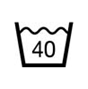 Machine wash at 40° normal cycle