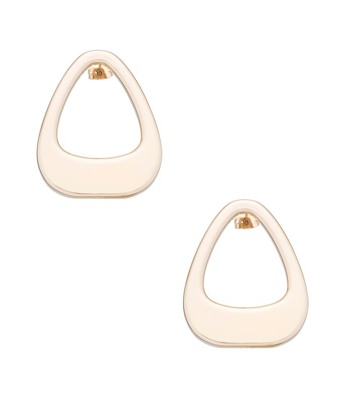 astra earrings goldtone
