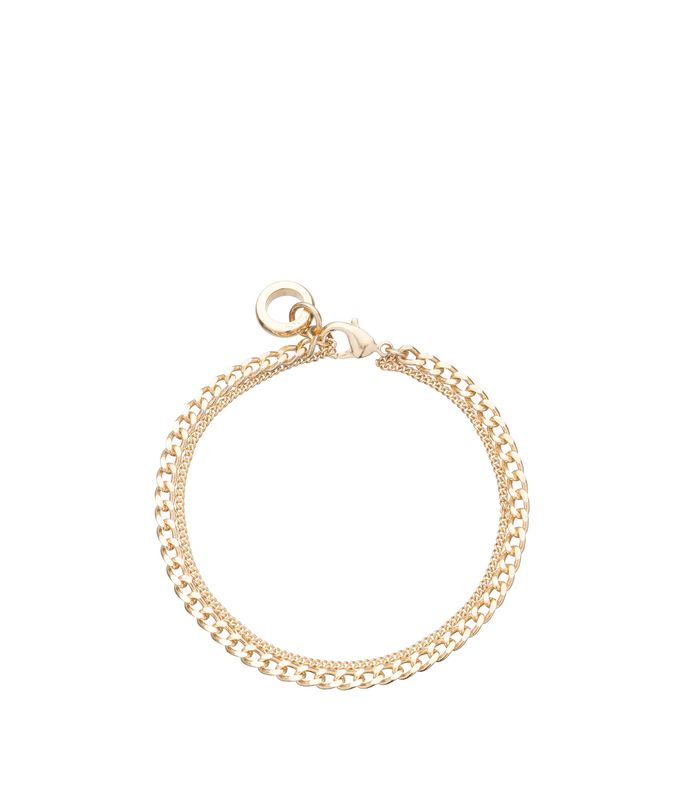 minimal bracelet goldtone