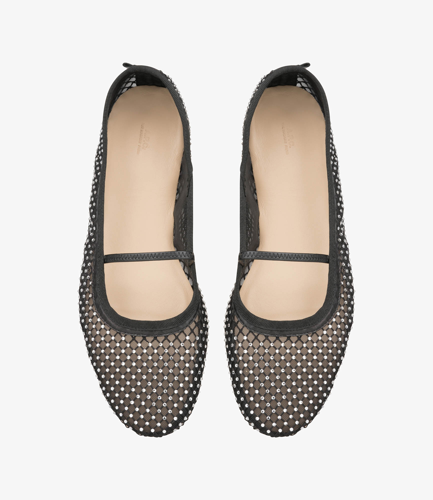 Swan ballet flats Black | A.P.C.