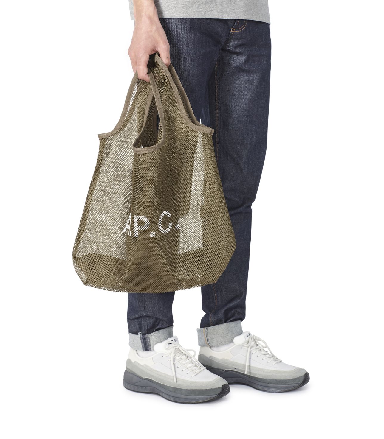 Rebound shopping bag KHAKI APC