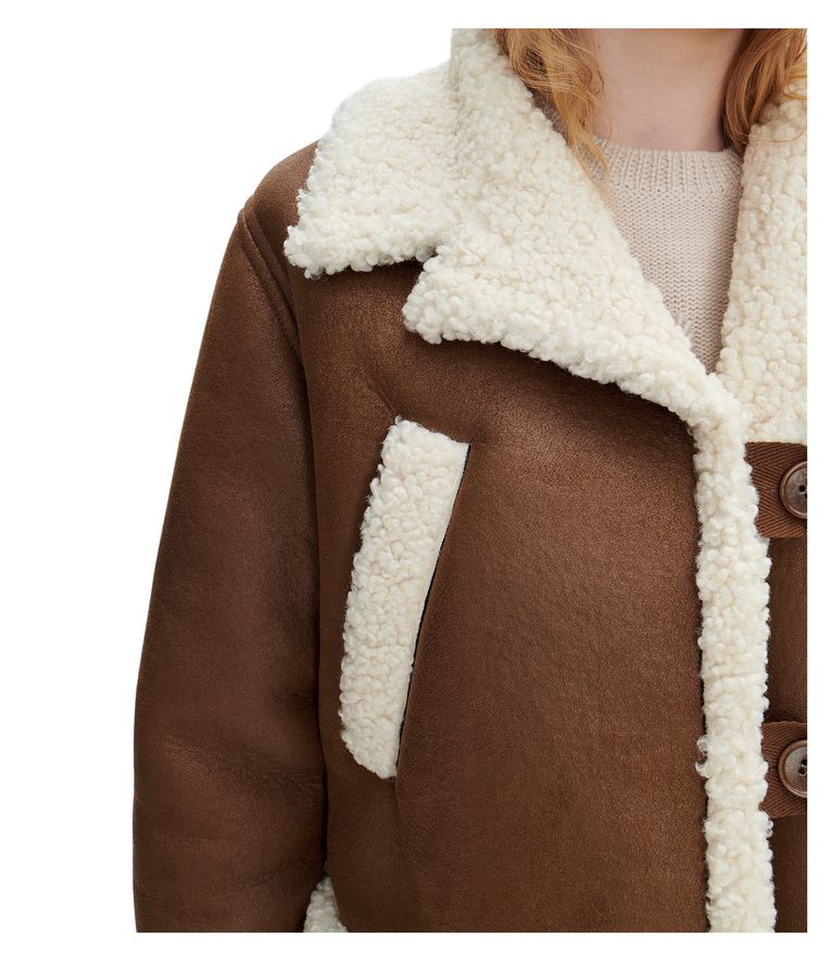 Carla coat FROSTED CHESTNUT BROWN
