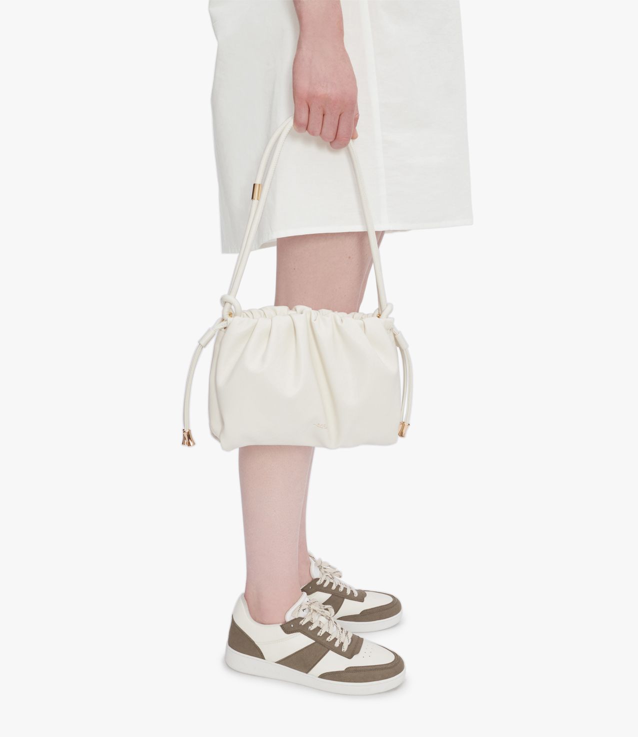 Ninon Shoulder Mini bag WHITE APC