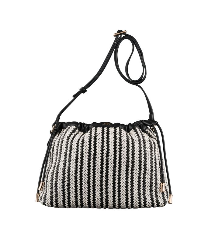 ninon bag braided recycled leather-like material
