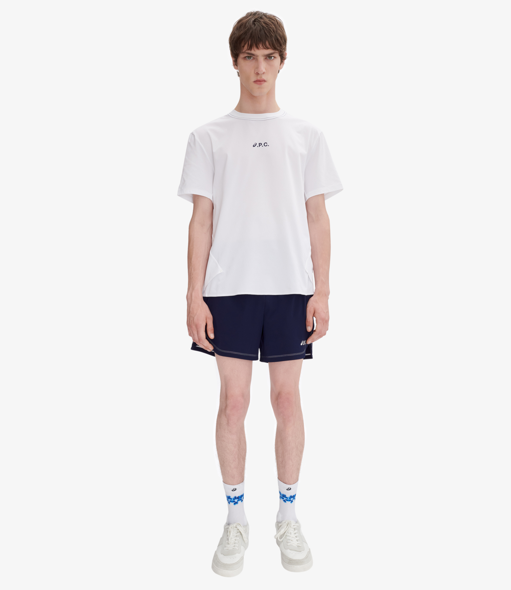 お気にいる On Court A.P.C. | blue navy Dark Shorts ウェア