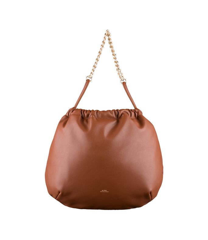 ninon chaine bag recycled leather-like material