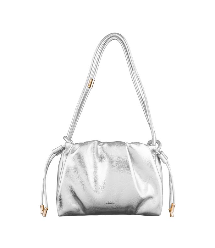 ninon shoulder mini bag silvertone