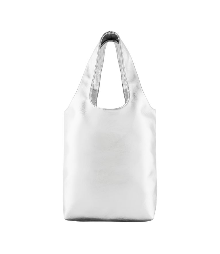 Ninon Small tote bag SILVERTONE