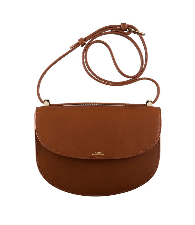 genève bag smooth vegetable-tanned leather