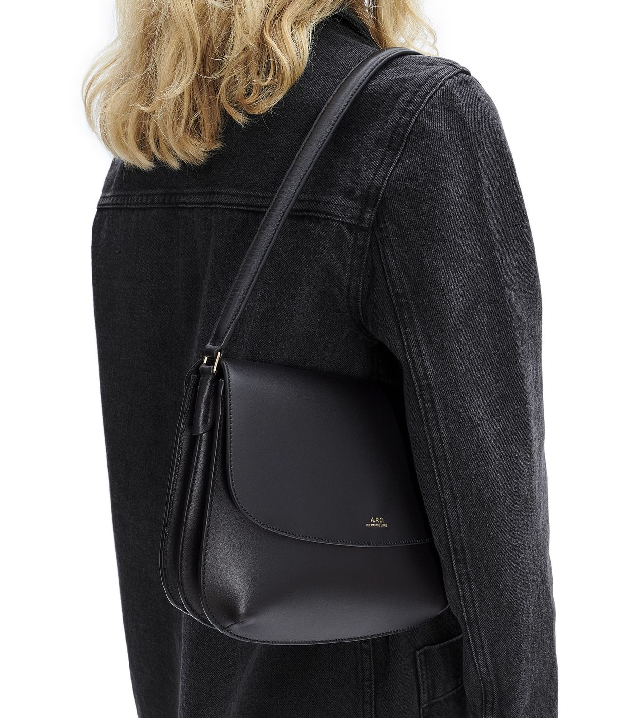 Sarah Shoulder bag BLACK APC