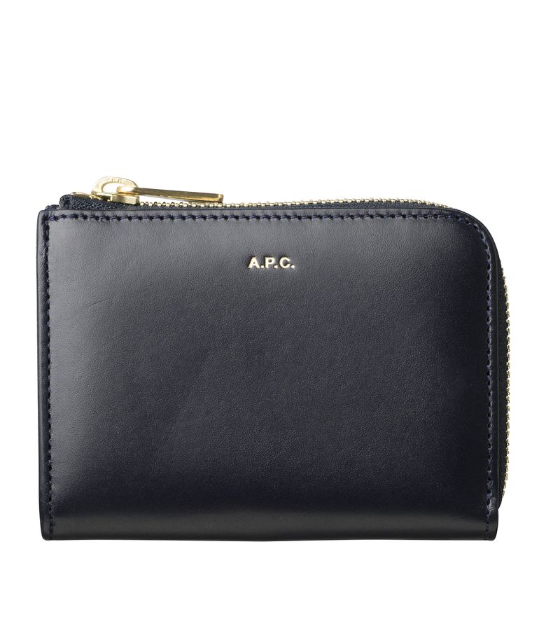 Lise compact wallet DARK NAVY BLUE