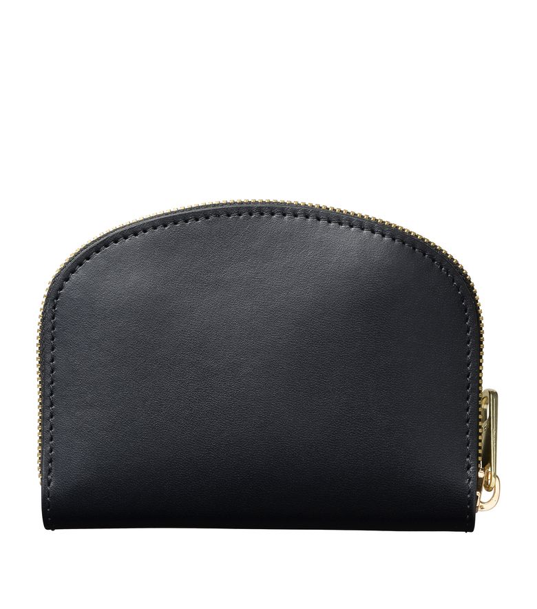 Demi-Lune compact wallet BLACK