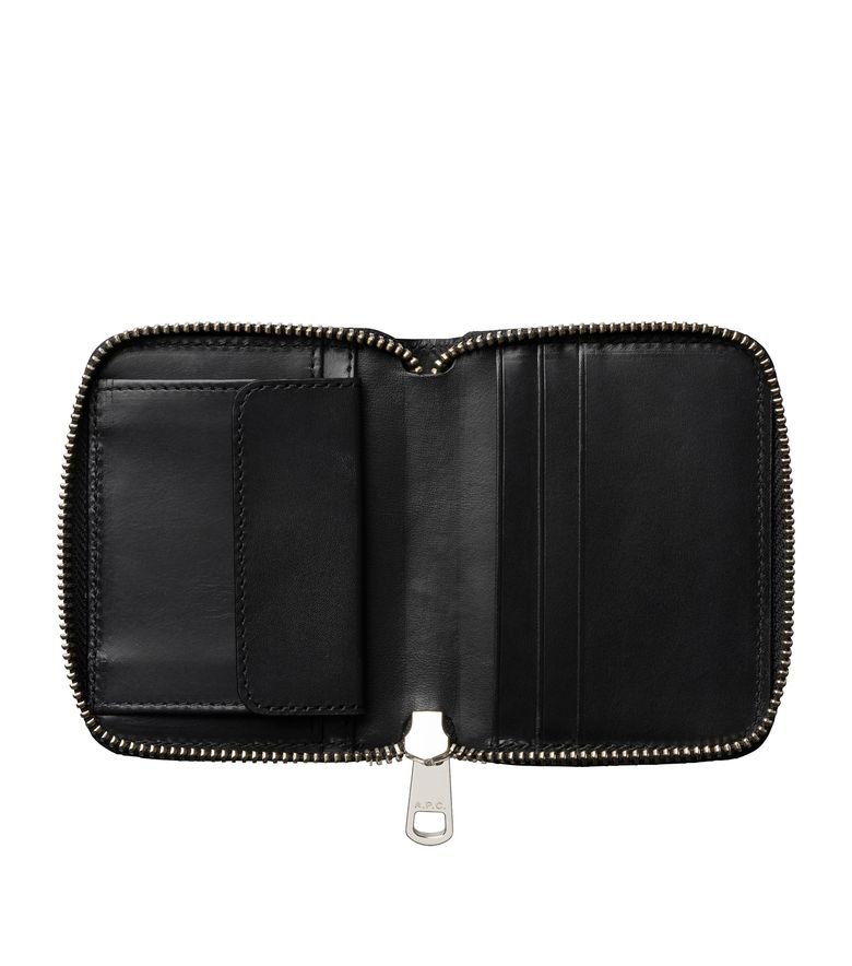 Emmanuel compact wallet BLACK