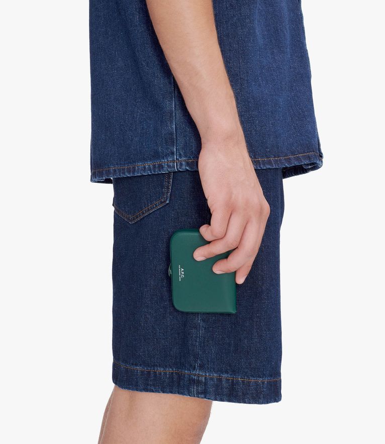 Josh coin purse BOTTLE GREEN