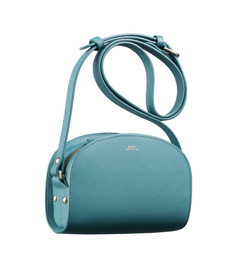 Demi-Lune Mini bag PEACOCK BLUE