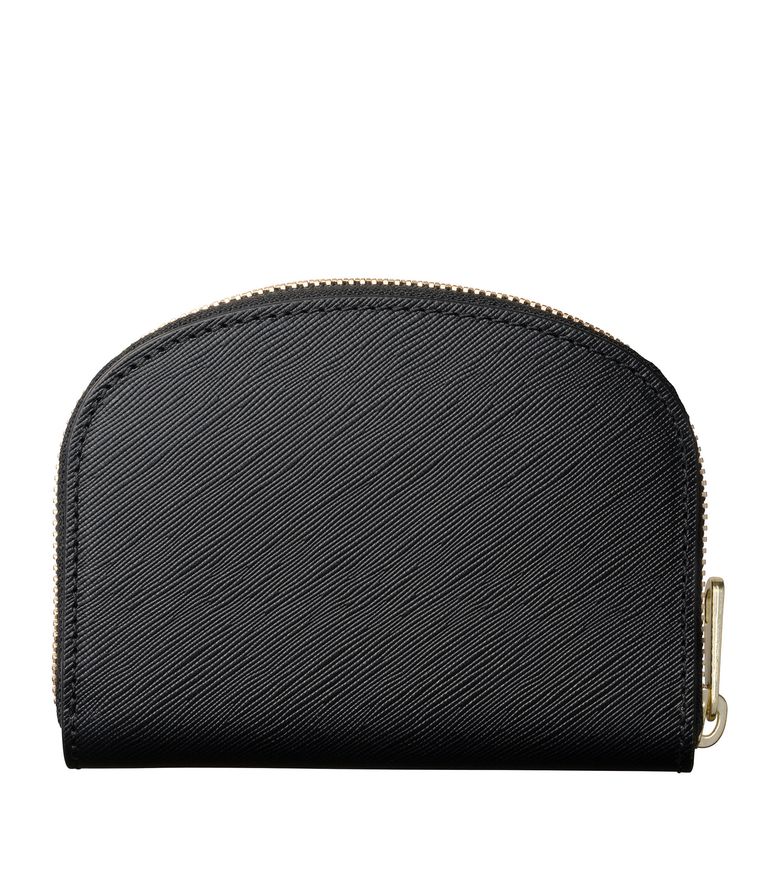Demi-Lune compact wallet BLACK