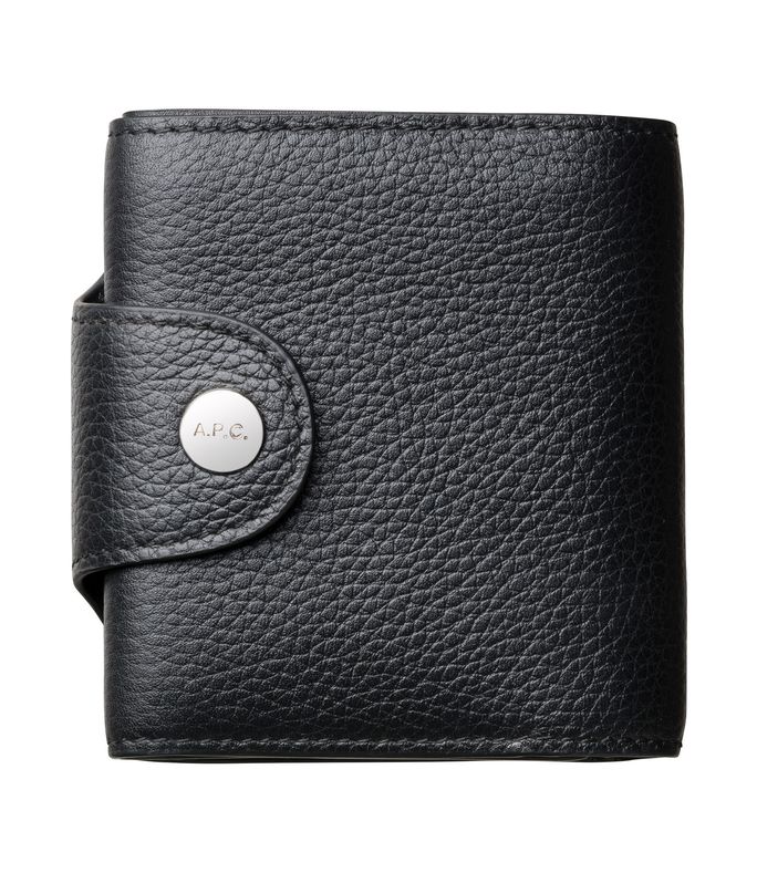 charles trifold wallet black