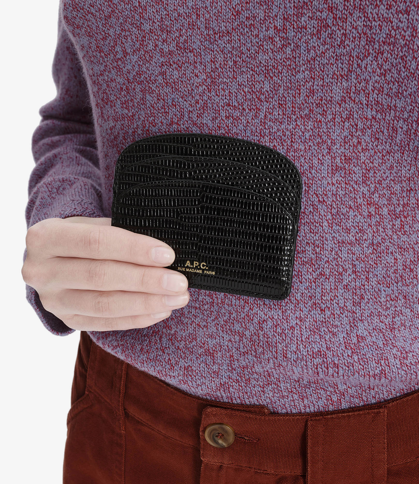 Apc demi lune card holder deals