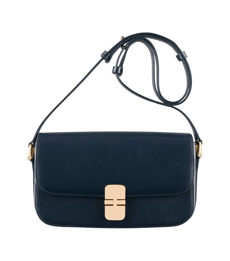 Grace Baguette bag NAVY BLUE