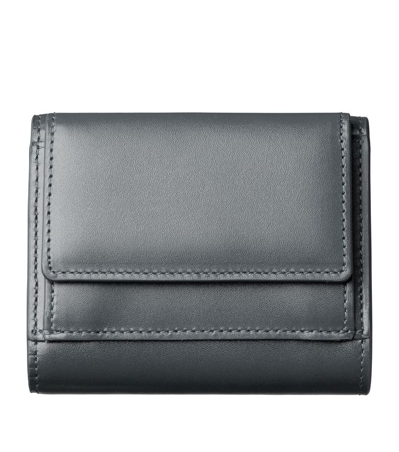 Lois Small compact wallet STEEL GREY