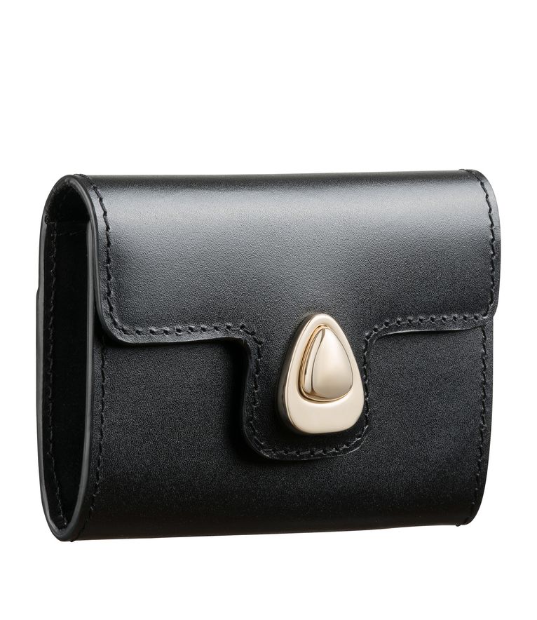 Astra compact wallet BLACK