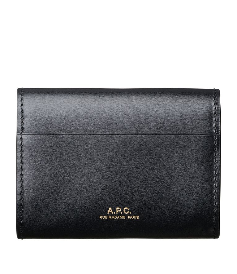 Astra compact wallet BLACK