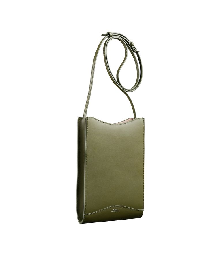 Jamie Large neck pouch EVERGREEN