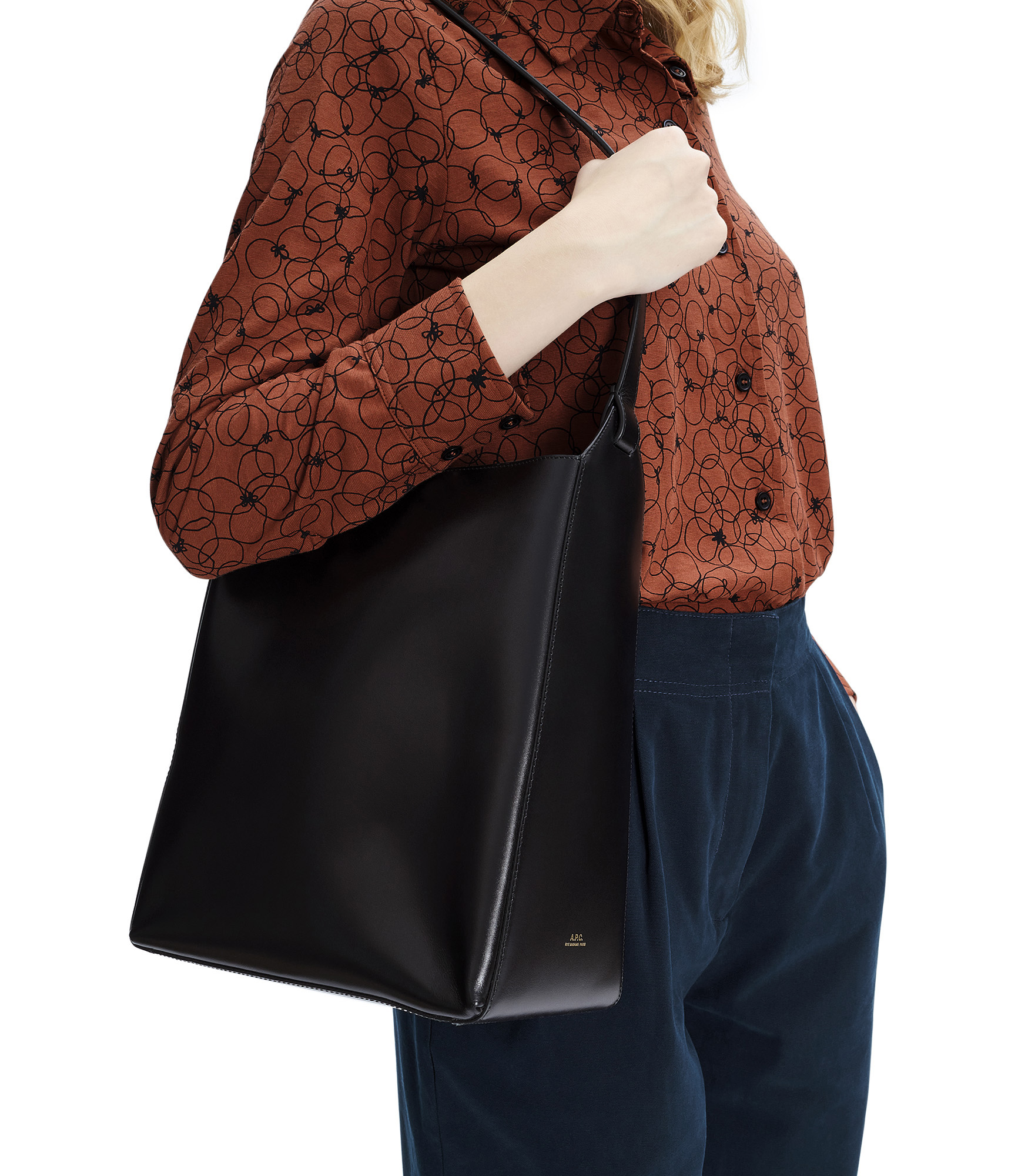 A.P.C. Virginie shoulder bag - Black