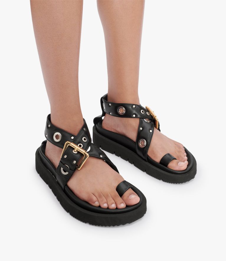 Concarneau sandals BLACK