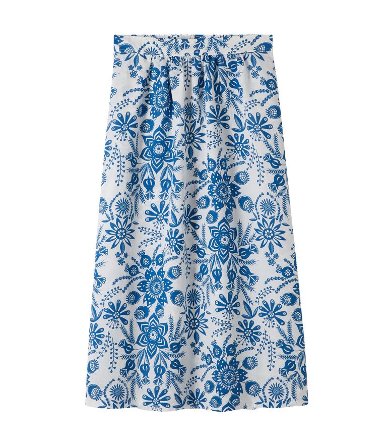 Long Ravenna skirt BLUE