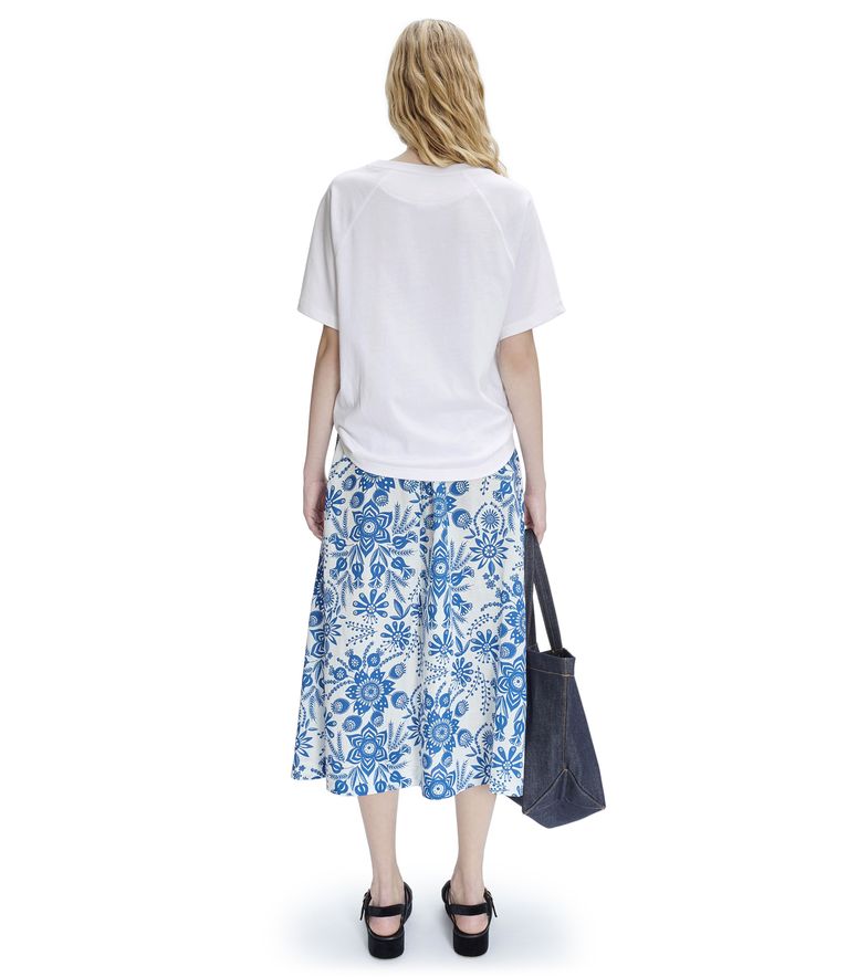 Long Ravenna skirt BLUE